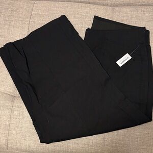 Old Navy Women's Black Wide Leg Pixie Pants